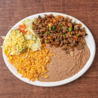 Carne a La Mex Plate